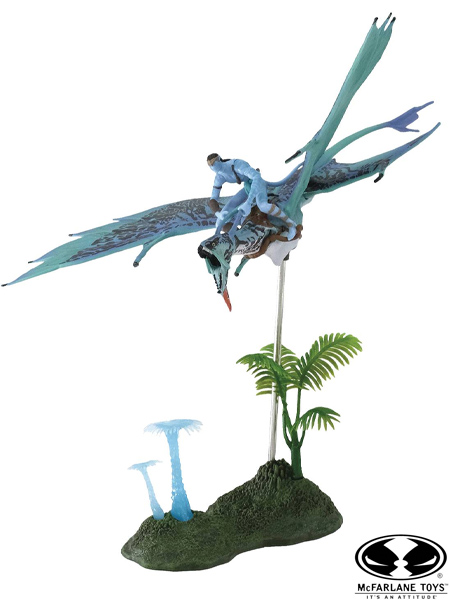 McFarlane Toys Avatar World of Pandora Jake Sully and Banshee Figure
